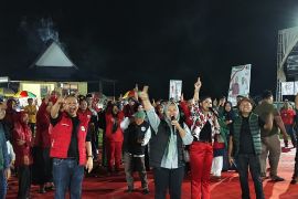 Kampanye Irving-Sugianto di Siak dihibur Dewi Maharani KDI dan orasi Gen Z