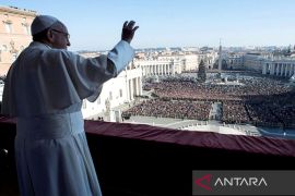 Kepolisian Roma pastikan keamanan pasca wafatnya Paus Fransiskus
