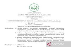 MPU Aceh keluarkan fatwa terbatas boleh memilih kotak kosong di Pilkada