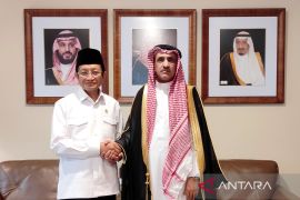 Menag kunjungi Kedubes Arab Saudi, bahas soal haji