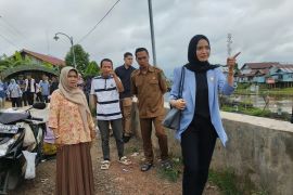 Anggota DPRD Provinsi Kalsel tinjau siring Desa Kota Raja