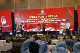 KPU HSS: Debat kedua pilkada modal masyarakat  menilai masing-masing paslon