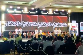 Debat publik ketiga calon Wali-Wawali Manado cukup panas