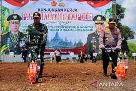 Kapolri: Komitmen TNI-Polri dukung kebijakan program Presiden ketahanan pangan