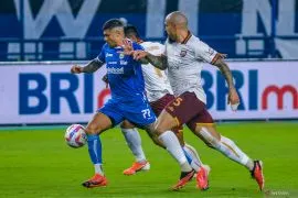 Skor Borneo vs Persib 2-2, Persib di puncak Klasemen Liga 1