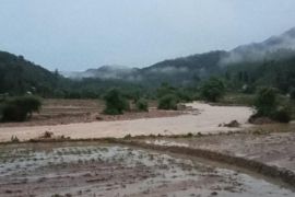 Satu tewas saat banjir di Sumbar