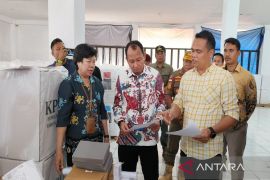 Penjabat Bupati Katingan pantau kesiapan logistik pilkada