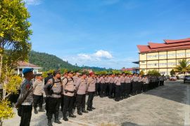 Polda kerahkan 311 personel BKO amankan Pilkada Manokwari dan Pegaf