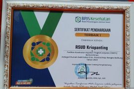 RSUD Kriopanting Payung terima penghargaan FKRTL dari BPJS Kesehatan