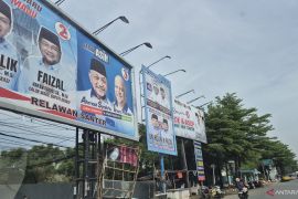 Ribuan apk Pilkada Kabupaten Bekasi 2024 ditertibkan sejak hari pertama masa tenang