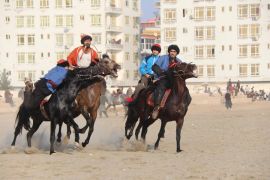  Menengok keseruan Buzkashi, ajang "berebut kambing" oleh para penunggang kuda Afghanistan