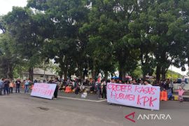 Polresta Bengkulu terima surat aksi dari ratusan warga pasca OTT Gubernur Bengkulu
