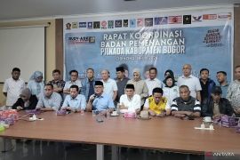 Rudy-Ade deklarasikan menang 73,5 persen di Pilkada Bogor