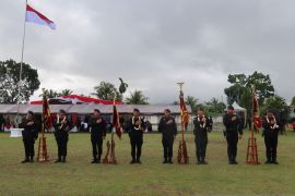 96 personel Satbrimob Polda Babel terima anugerah Satya Lencana Dharma Nugraha