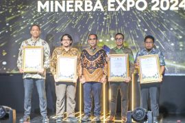 PT Adaro Indonesia raih Booth terbaik di Minerba Expo 2024