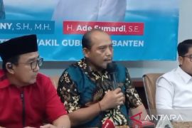 Tim pemenangan Airin-Ade minta masyarakat tunggu hasil hitung resmi KPU
