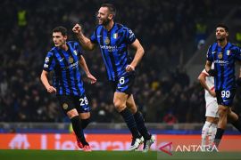 Inter Milan puncaki klasemen sementara usai menang 1-0 atas RB Leipzig