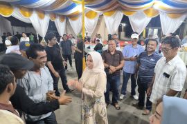 Pasangan Maya-Jamri deklarasi kemenangan di Pilkada Labuhanbatu