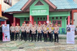 Pamatwil Polda Riau dan Kapolres Bengkalis tinjau kesiapan TPS