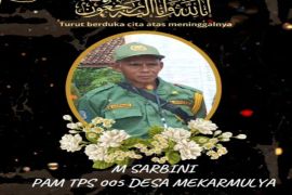 KPU Lampung Selatan upayakan PAM TPS yang meninggal dapat santunan