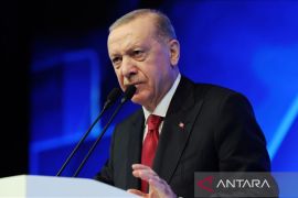 Erdogan janjikan perdamaian di Suriah dan Palestina di Tahun Baru