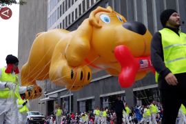 Houston selenggarakan parade Hari Thanksgiving tahunan ke-75