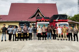 Polsek Bengkalis kawal pergeseran logistik Pilkada 2024