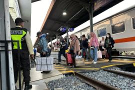 KAI Palembang catat 28.690 tiket KA hari Natal dan tahun baru telah terjual