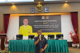 Andar Amin ajak masyarakat perkokoh nilai Pancasila melalui sosialisasi 4 Pilar MPR RI