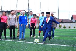 Gubernur Jambi apresiasi Turnamen Mini Soccer HUT ke-87 ANTARA