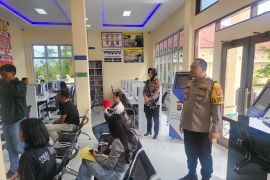 Kapolres Humbahas cek kesiapan gedung pelayanan terpadu