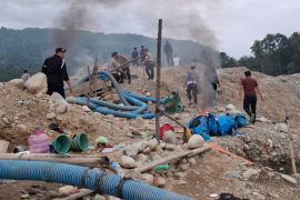 Polres Mandailing Natal hentikan tambang emas ilegal