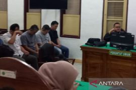 Empat terdakwa korupsi Bank Sumut Syariah Rp4,08 miliar