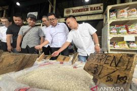 Bapanas cek ketersediaan beras Pasar Induk Cipinang jelang Natal