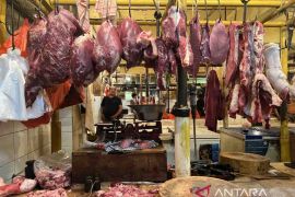 Harga pangan pada Jumat fluktuatif, daging sapi turun menjadi Rp134.500 per kg