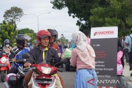 KPKNL Bengkulu kampanyekan anti korupsi peringati Hakordia