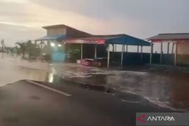 BPBD dukung penataan Pantai Air Punggur&nbsp;antisipasi gelombang pasang