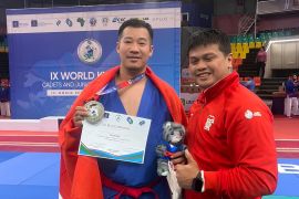 Atlet kurash Indonesia raih medali perak pada kejuaraan dunia veteran