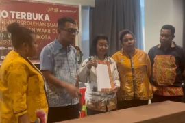KPU Kota Jayapura: Paslon Abisai Rollo-Rustan Saru meraih 72.351 suara