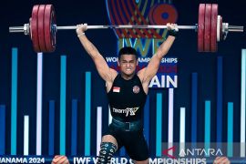 Lifter Rizki Juniansyah raih perak dan perunggu kejuaraan dunia 2024