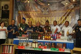 Bea Cukai Palangkaraya Musnahkan Barang Kena Cukai Ilegal Senilai Ratusan Juta