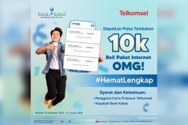 Bank Kalsel beri bonus Pulsa Rp10.000 setiap beli paket Internet