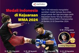 Medali Indonesia di kejuaraan MMA 2024