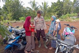Jaga situasi kamtibmas tetap kondusif, ini yang dilakukan Kapolsek di Teluk Meranti