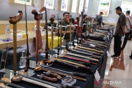 Ratusan koleksi pusaka dipamerkan pada Festival Keris 2024 di Semarang