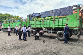 Dishub Kota Kediri temukan sejumlah bus tidak layak jalan