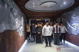 Presiden Prabowo resmikan Terowongan Silaturahim Masjid Istiqlal dan Gereja Katedral