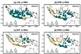 BMKG prediksi La Nina 2025 pada Maret-Mei dan bisa pengaruhi curah pola hujan Aceh