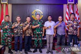 Lantamal IX Ambon-FKPPI jalin sinergitas kuatkan nilai kebangsaan bagi kaum muda