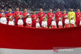 Babak perdana selesai, timnas Indonesia bermain 0-0 dengan Vietnam